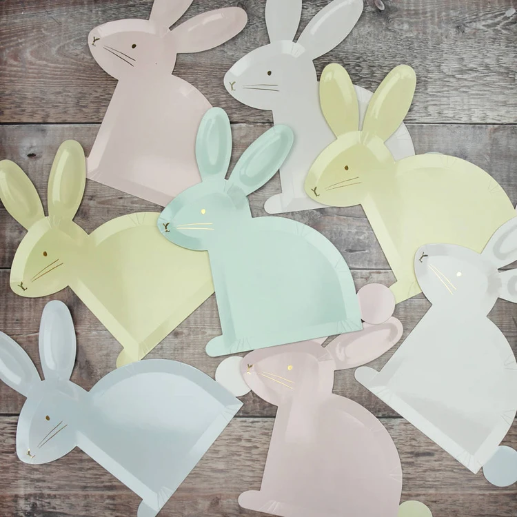 Biodegradable plate and cups set Party paper plates Party tableware