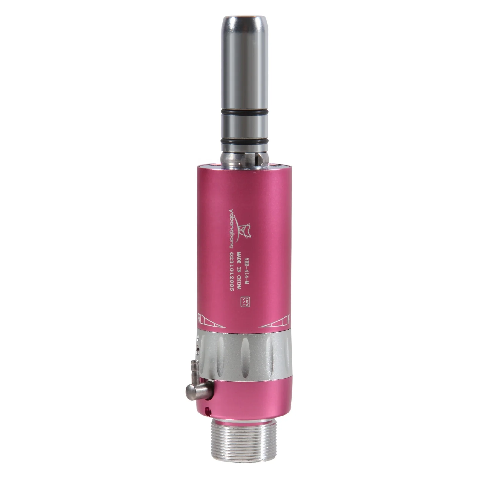 Hot Sale! NSK Style Dental 1:1 E-type External Spray Air Motor 2 Holes Slow/Low Speed Handpiece Pink