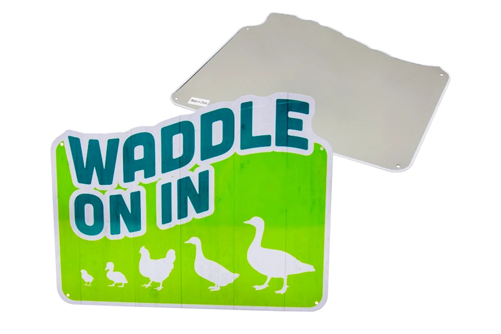 Metal Crafts For Home Decoration Metal Sign Animal Pattern Tin Sign Kid Children Letter Board Learning Tin Signs