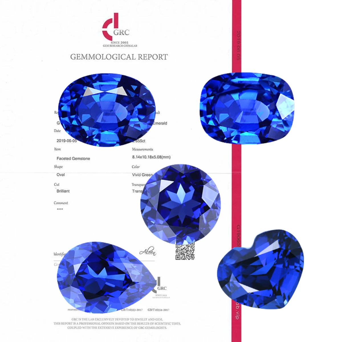 1.50mm 3.5mm Round Sapphire 2 mm Sapphire Stones Custom Cut Lab Blue Sapphire Stone