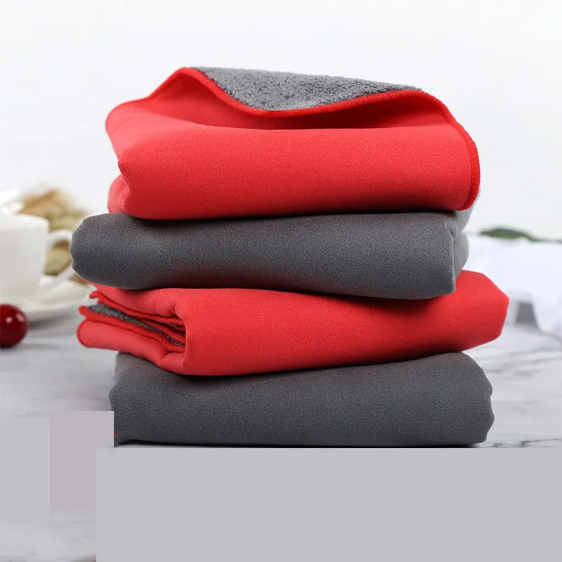 Large Absorbent Towel Thickened Cleaning Fine Fiber Rag Car Microfiber Suede Wash Towel
