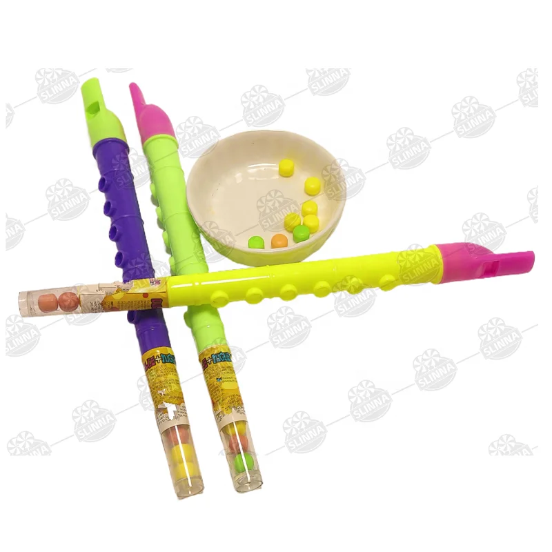 Colorful Flute Toy Candy Tablet Candy Hard Candy