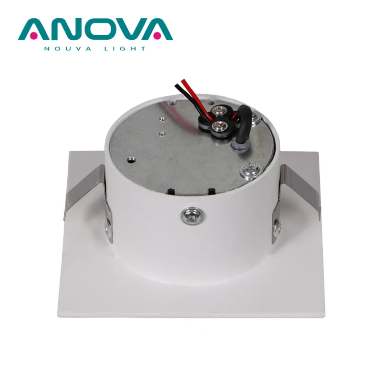 Modern corner cabinet stair downlight recessed mini driver 1w fixed square pir sensor led Step light