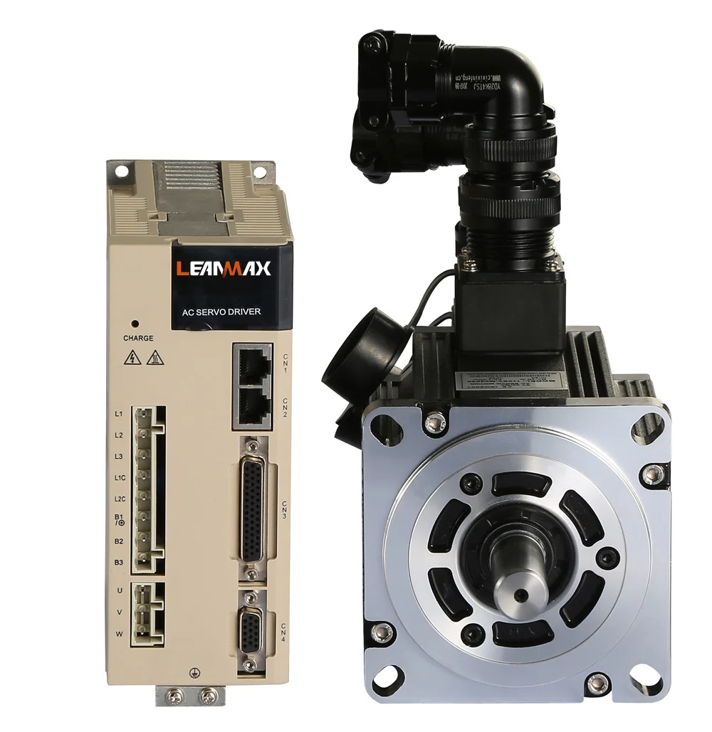 EtherCAT Communication 110mm 04030 1.2Kw 4N.m 3000rpm CNC AC Servo Motor And Servo Drive CE