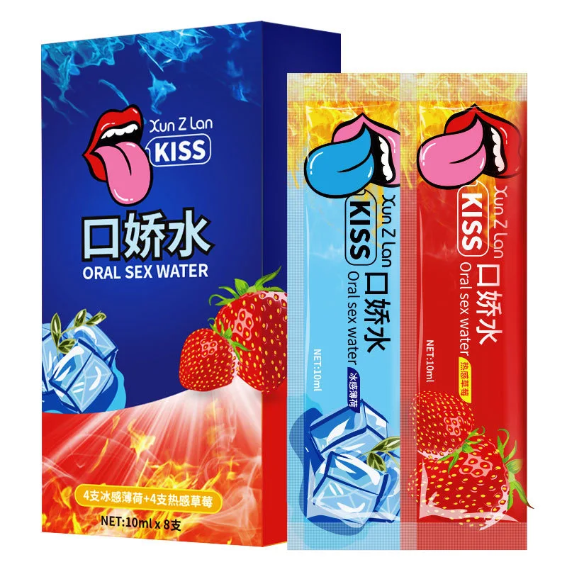 Portable 20ml Fruit Water Based Edible Oral Sex Water