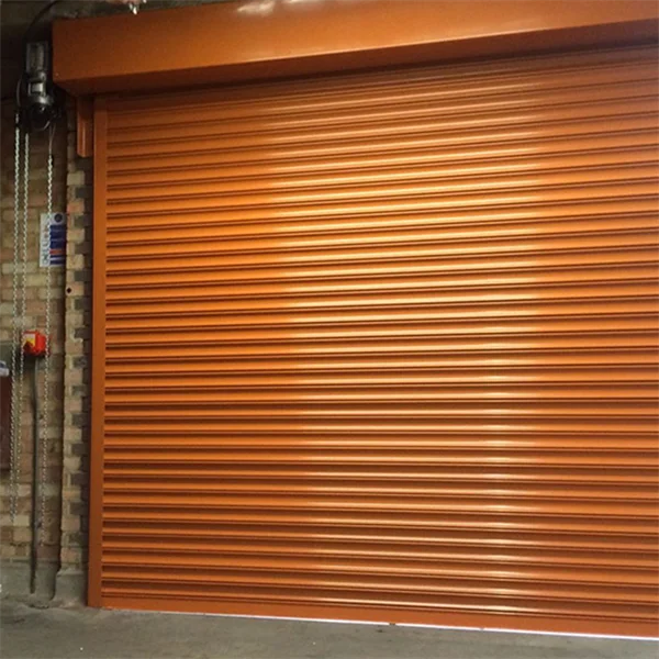 TOMA-good quality roller shutter door in mall stainless steel decorative profile tilt up garage door stainless steel railing