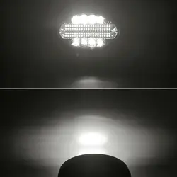 5.5inch 144W Oval Waterproof Spot Flood Beam Combo Strobe Flash Led Work Light Bar Driving light fog lamp for 12V 24V Car Truck