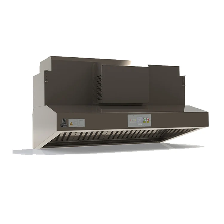 commercial kitchen electrostatic precipitator hood filter honeycomb canteen exhaust esp hood