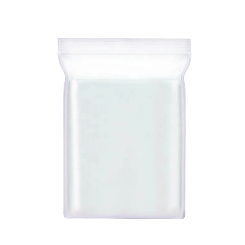 Индивидуальная прозрачная упаковка, небольшой прозрачный полиэтиленовый пластиковый пакет с застежкой-молнией, трехсторонние пакеты ldpe