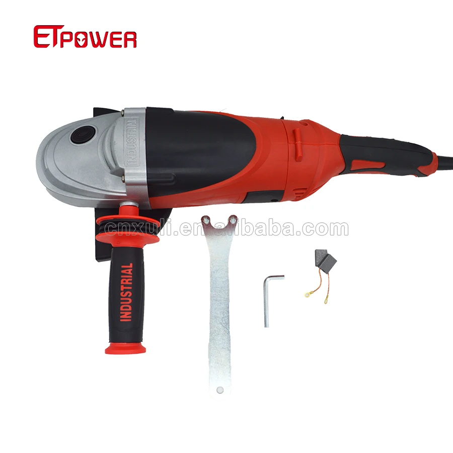 Профессиональная угловая шлифовальная машина ETpower 230 мм 9 дюймов 2400