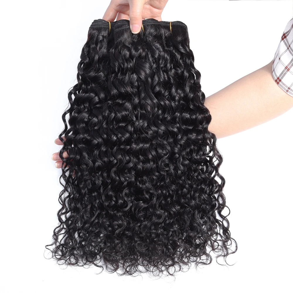 
Online selling Natural Curly Cuticle Aligned Raw Indian Hair From Indian 