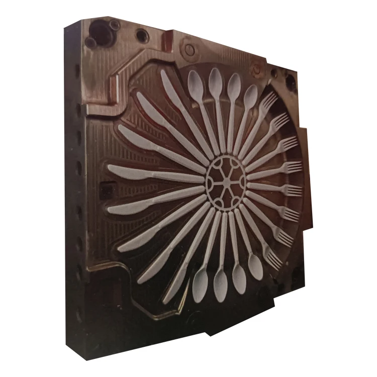 Strength Manufacturers Specializing in Injection Molding Plastic Knife, Fork and Spoon Thin-Wall Mold Tableware Mold
