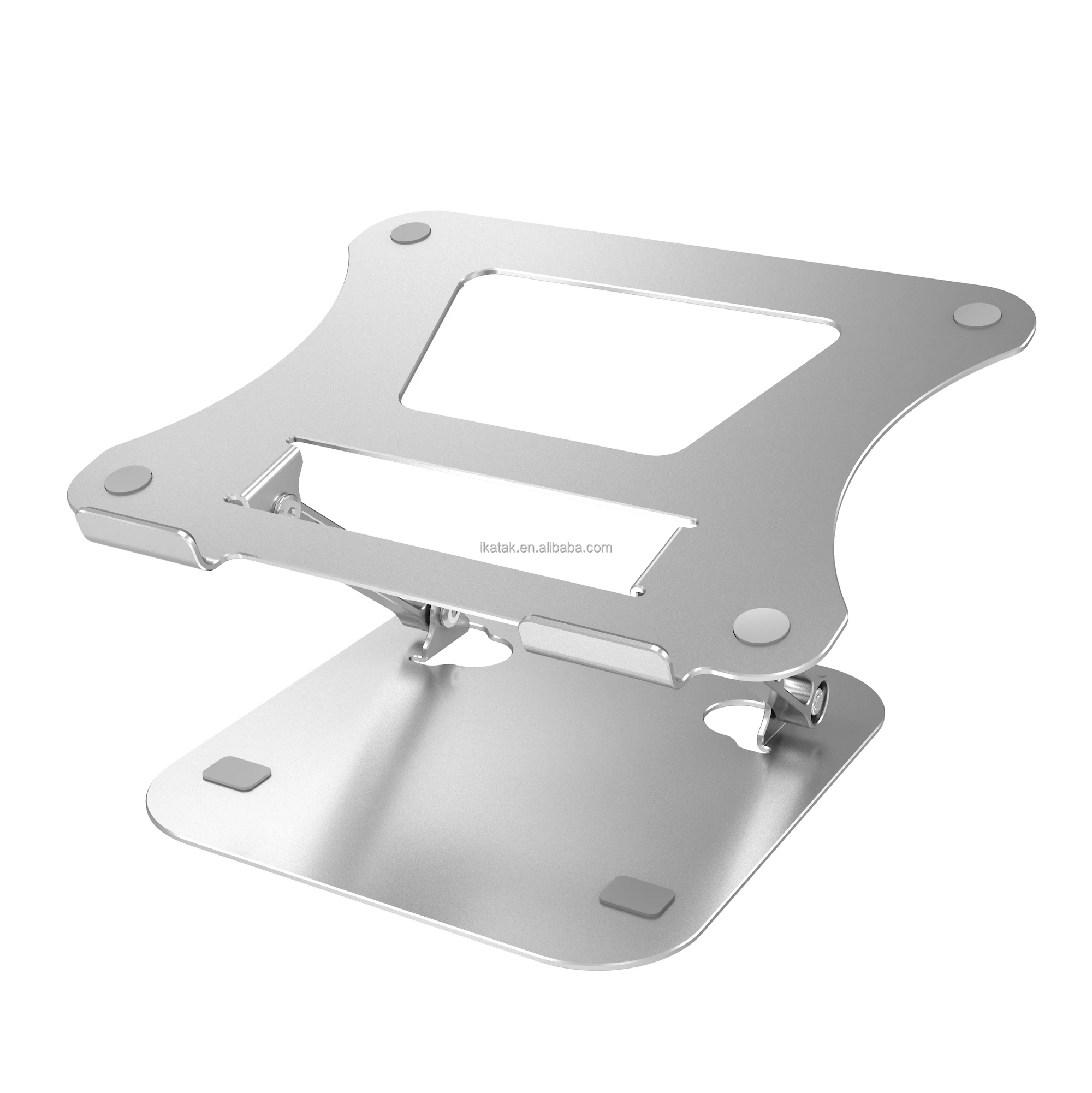 IKATAK New Height Adjustable Ergonomic Aluminum Foldable Laptop Stand