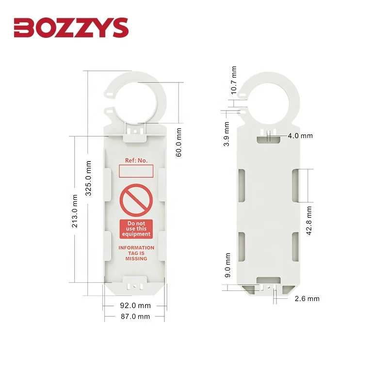 Hook Scaffolding Holder Tags Kit  with PVC Safety Signs