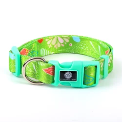 quick release metal buckle dog polyester unique pet leash set design personalize