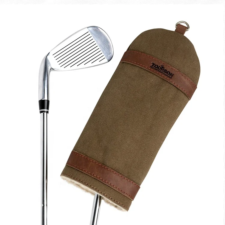 Tourbon Custom Headcover Manufacturers Canvas Golf Head Cover