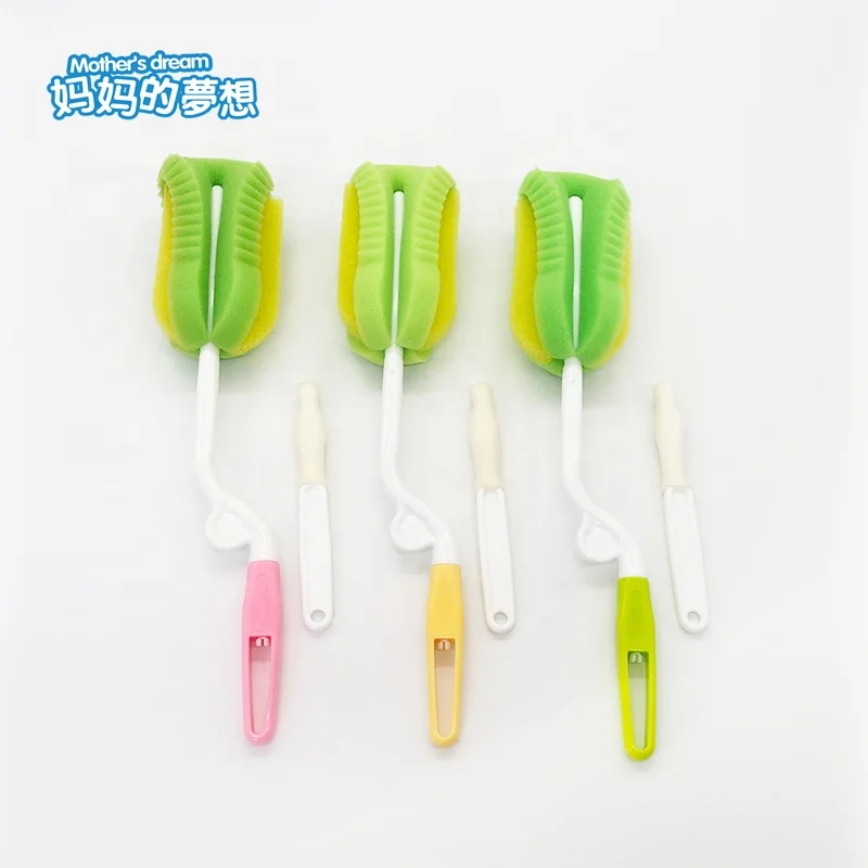 OEM Service cups cleaning tool brush Milk bottle cleaning brush set
