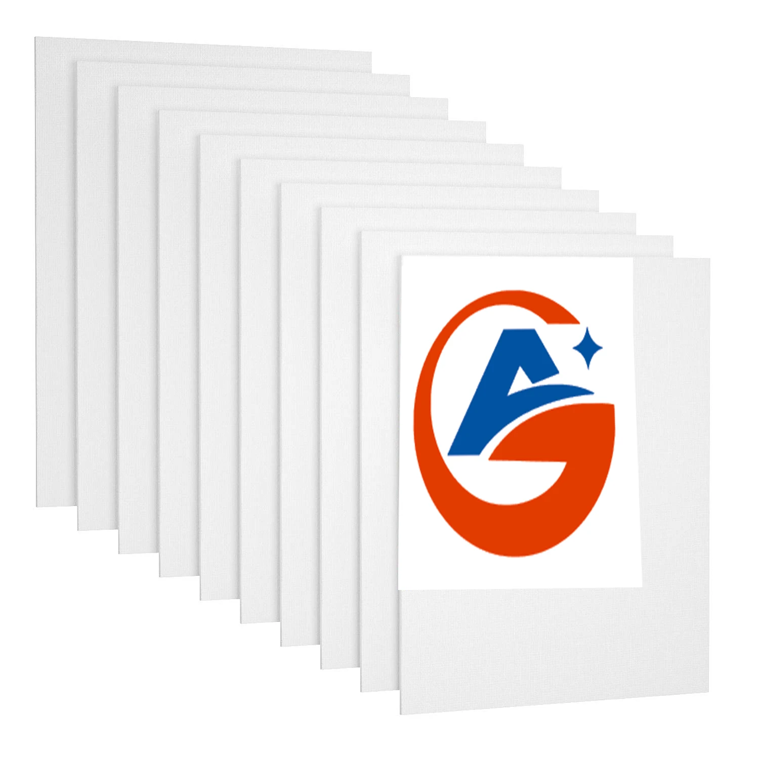 280g 30X40C, White Stretched Canvas Frame for Drawing Painting