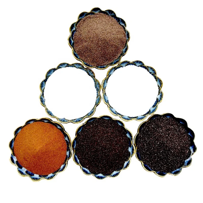 Abrasive corundum grit white corundum sand for Sandblasting and Polishing emery alumina powder