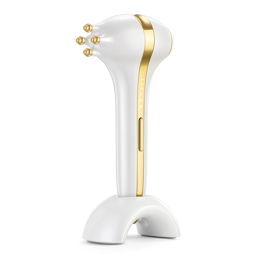 RF EMS ICE  cool 3 in 1 Dark Circle Remove eye beauty device Radio Frequency Device For Home