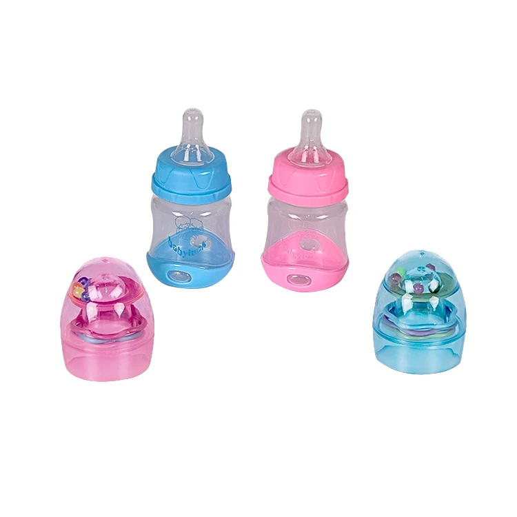 PP75ML base feeding bottle with new rattle cover