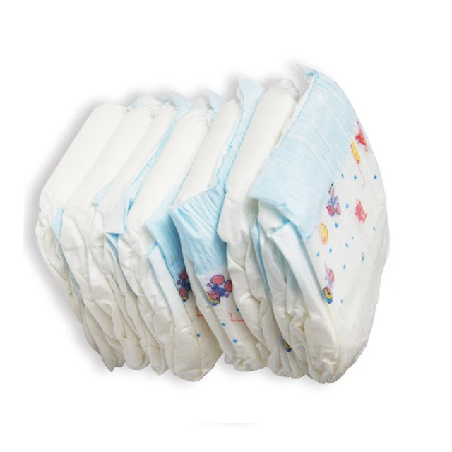 high quality diaper  baby diapers in bale  raw material for baby diaper made in china