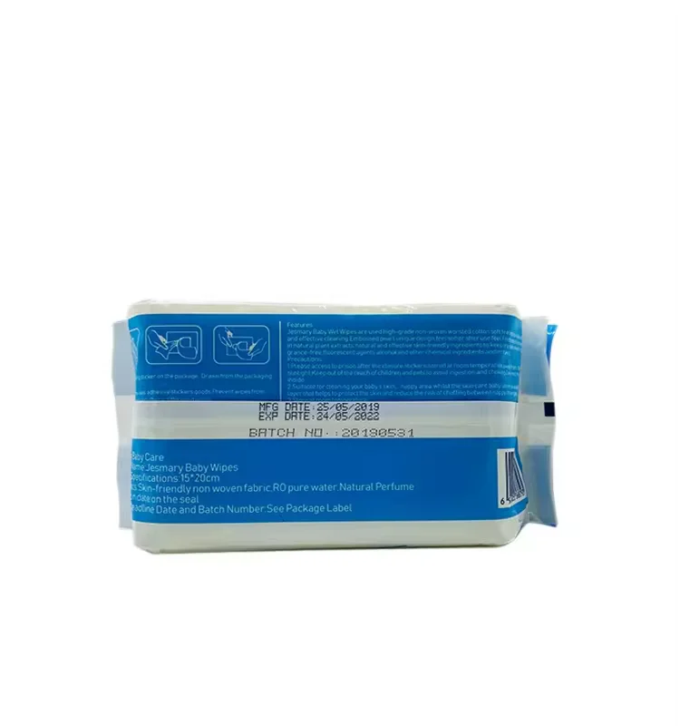 OEM Customization Wet Wipes Sensitive Newborn Cotton Baby Wet Wipe