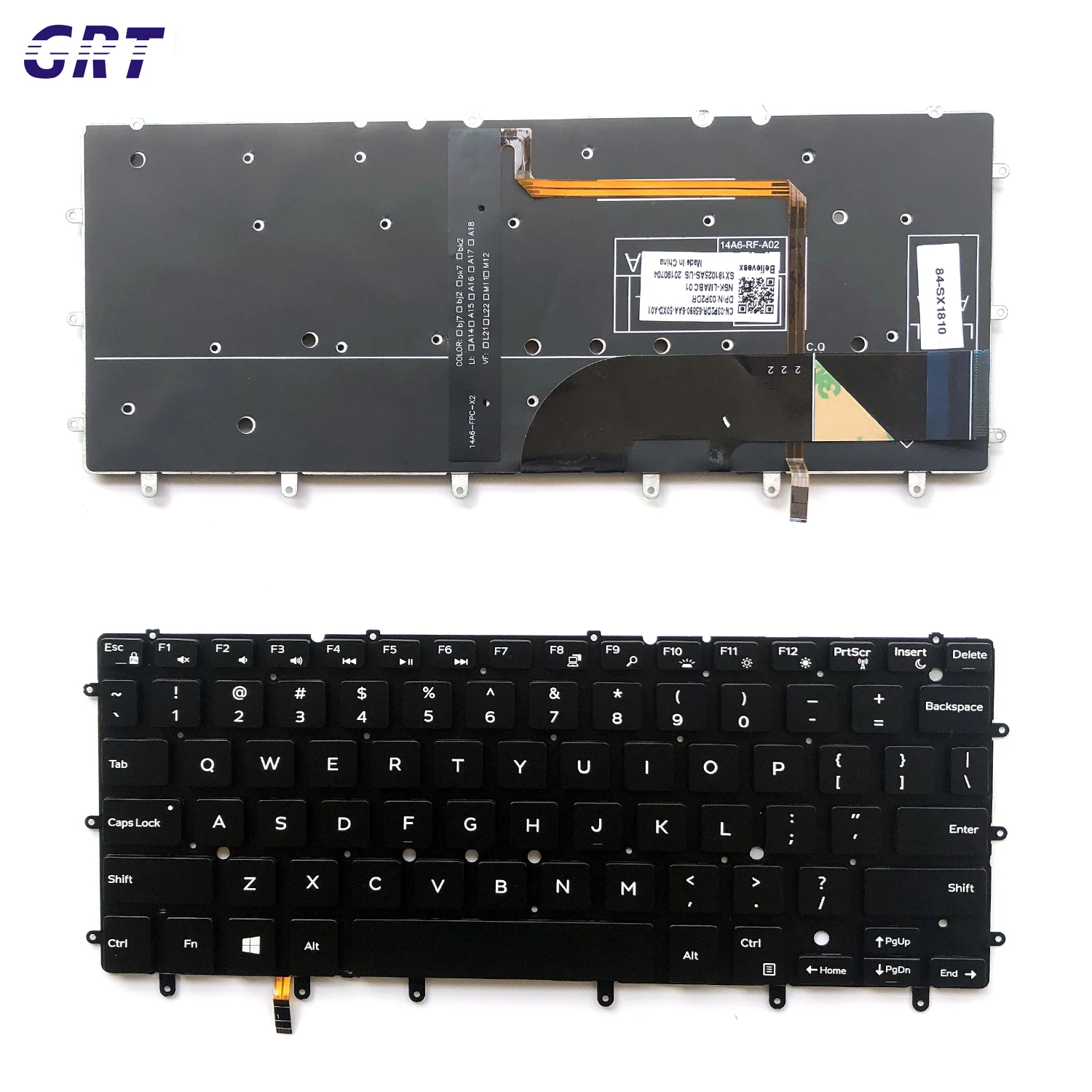 Клавиатура для ноутбука Dell XPS 9343 9350 9360 7359 7547 7548 7347 7348 с подсветкой