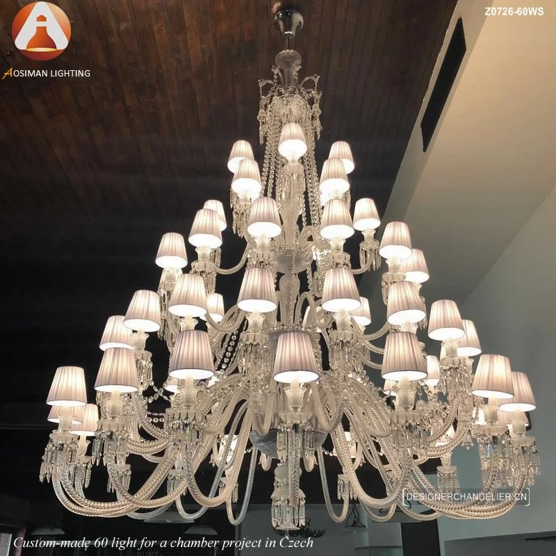 Extra Large Chandelier Made for a Real Estate Developer in Pakistan