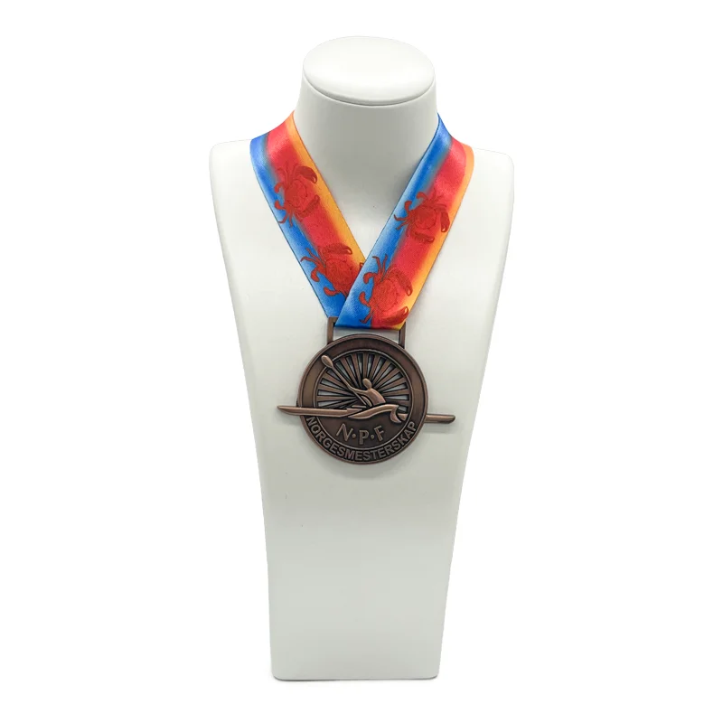 Free Design Iron Medal High Quality Sports Boxing Bike Medal Manufacturer