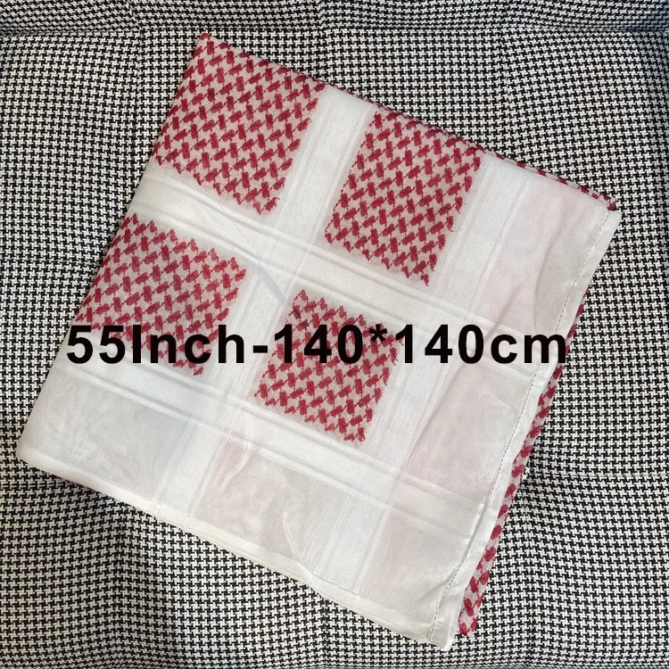 Men Headscarf Hood Hijab Islamic Clothing Head Wrap For Saudi Arabian