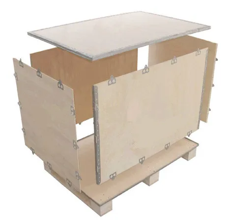 Collapsible Hinge Collar Storage Box Plywood Boxes No Nail Plywood Box