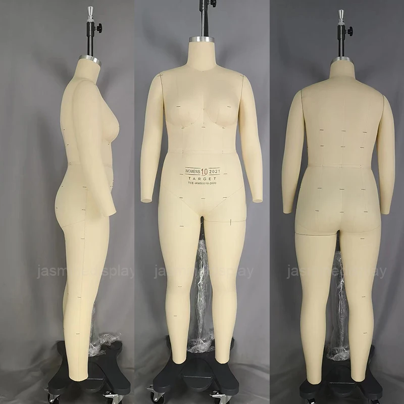 French stylish fabric covered dress form mannequin for Sewing Dressmaker