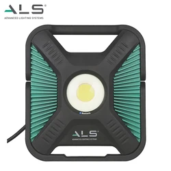 Проводной сверхмощный пыленепроницаемый водонепроницаемый портативный монолитный блок светодиодов для внутреннего освещения переменного тока Точечный светильник рабочий светильник