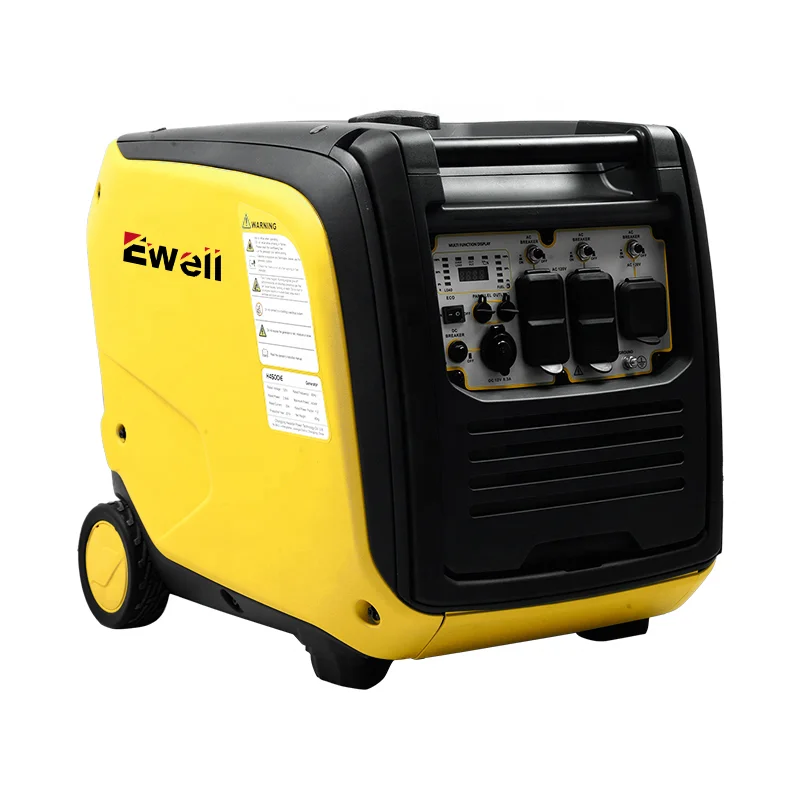 Ewell Silent Inverter Generator Remote Start With Inverter Generator 7kW 8kw Silent Inverter Generator