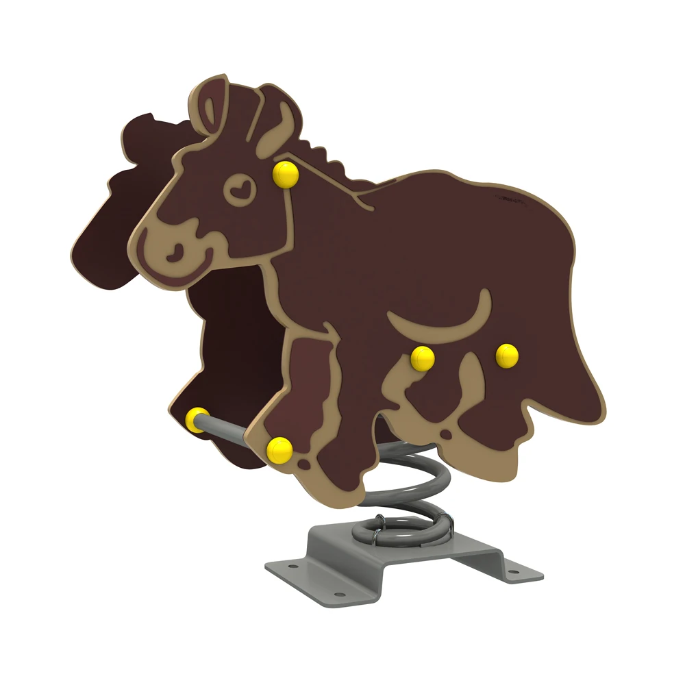 High Quality wholesale PE board  tiny rocking horse rocking horses for sale ride Outdoor Animal Spring Rocking Horse Kids Spring