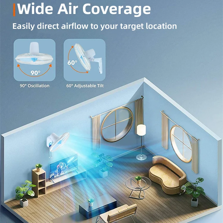 amazing remote control wall fan wall mounted fans with light