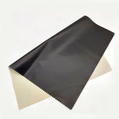 Blackout 210t Taffeta with Waterproof PU & Silver Membrane Coated for Car Cover Furniture Cover or Curtain