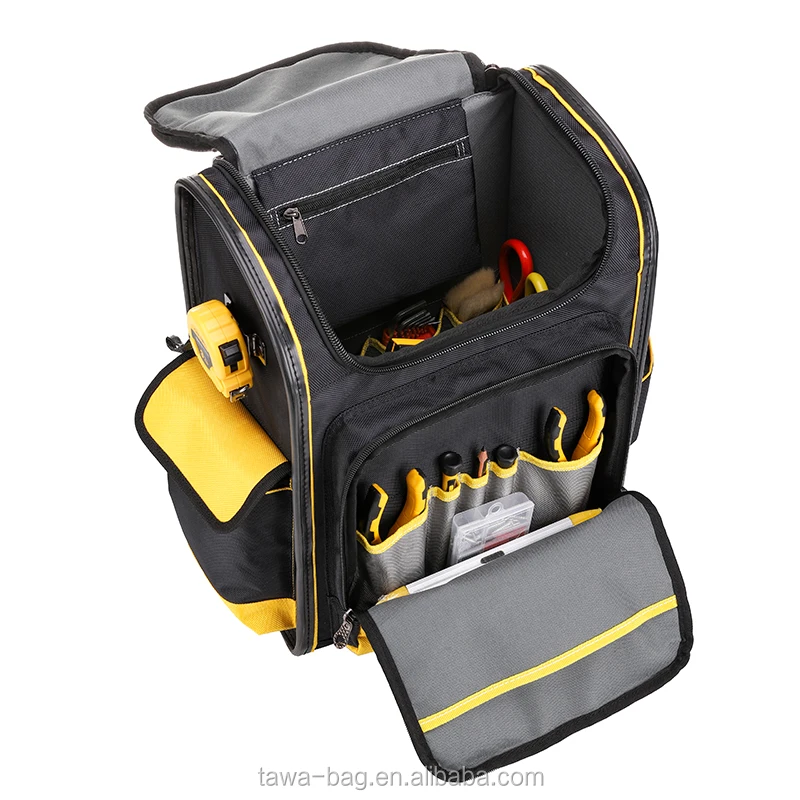 Canvas and Leather Tool Networking Tool Bag