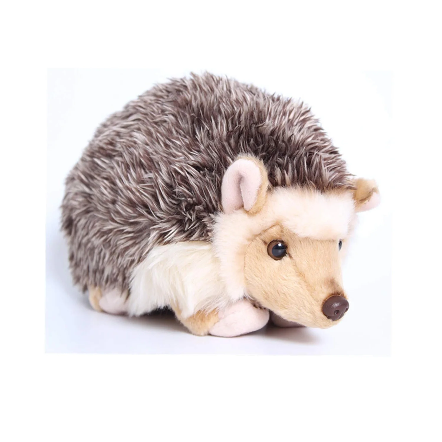 Realistic Wild Animal Stuffed Hedgehog Plush Toy Cartoon Hedgehog Soft Dolls Customized Logo Design High Quality Factory OEM ODM