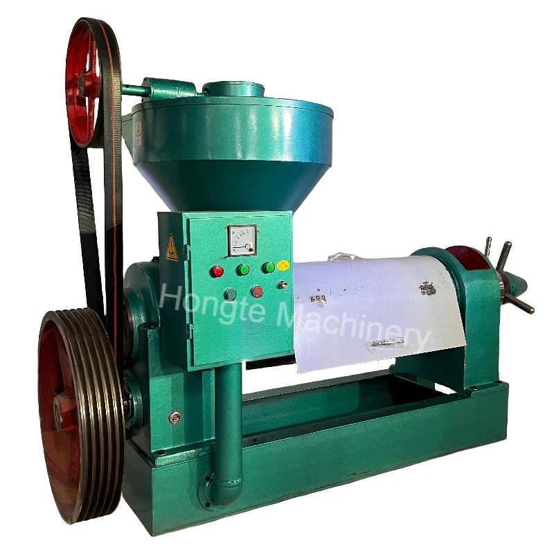 High-Output Low Oil Content of Dry Cakes Soybean Peanut Oil Squeezer Machine
