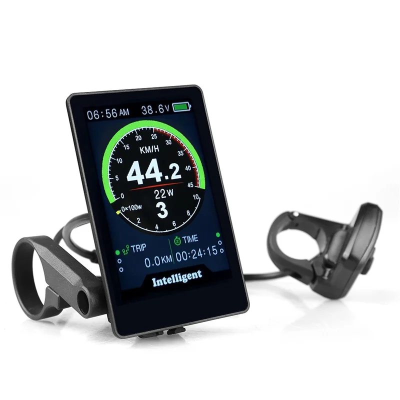 ebike display 860C apt mid drive display electric bicycle 36v/48v lcd color display 5 pin for bafang bbs electric bike motor
