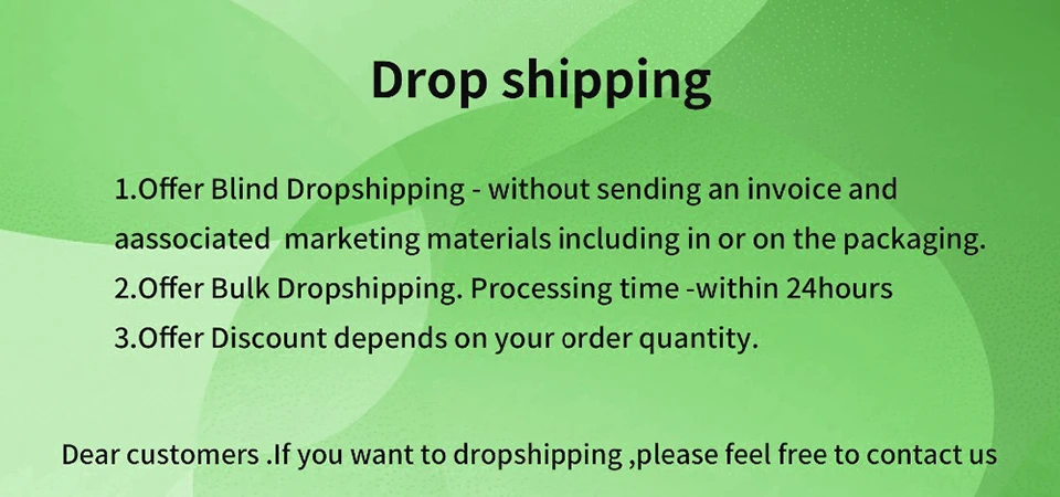 dropshipping notice