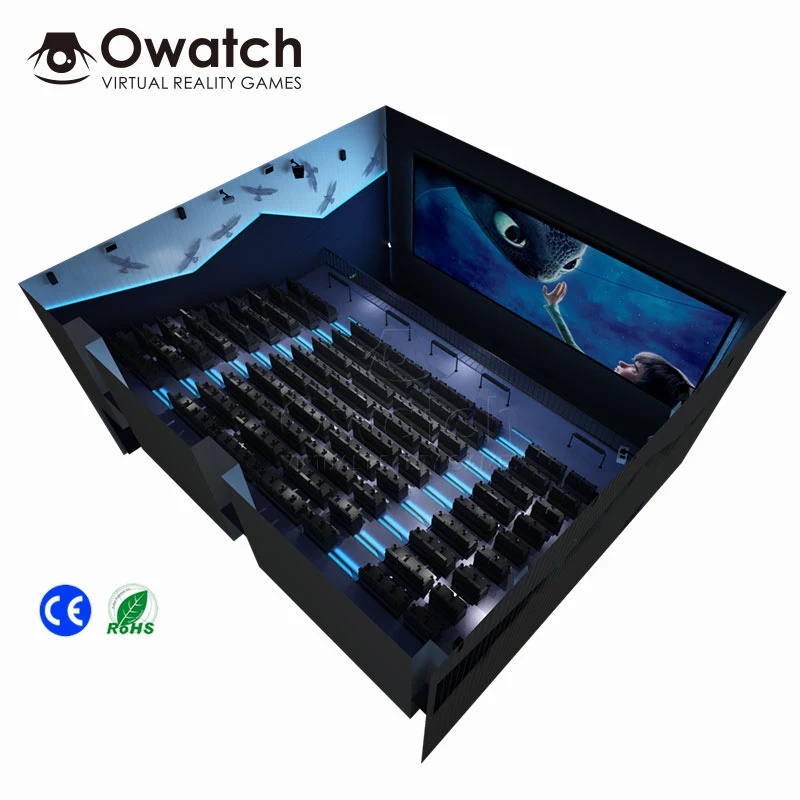 Newest Invest Project 7d hologram technology projector 5D 7D Cinema Ride