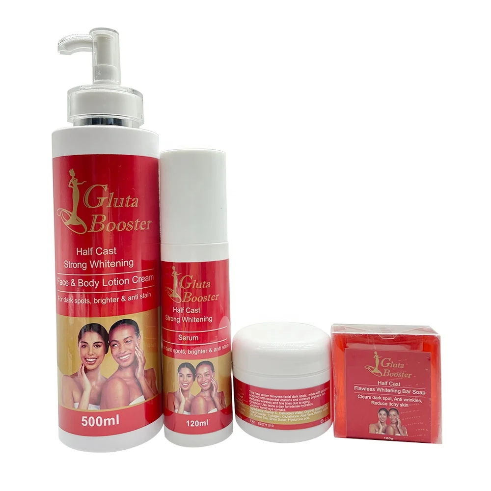 Strong Whitening Gently Target Dirt Oil Debris & Radiance-Dulling for Melanin Rich Skin Halfcast Skin Rehydrates Dry Skin Sets