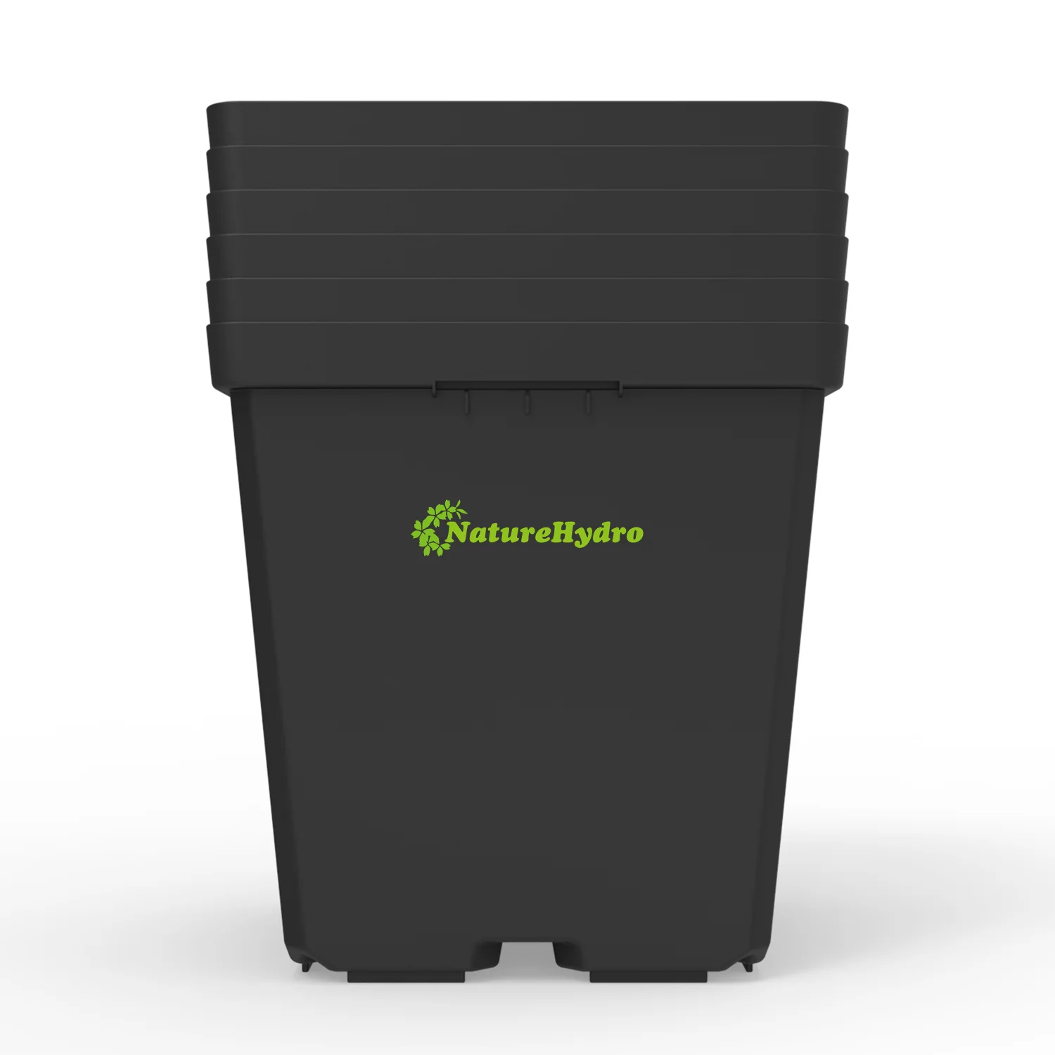 Best Selling Low Price PP Plastic Nursery Pots Black Grow Bucket Flower Pots Greenhouse Planters