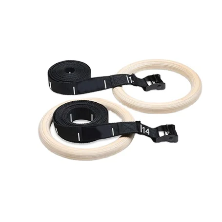 Custom designed new safe quality buckle birch can be naughty strap gymnastics gym gymnastics ring