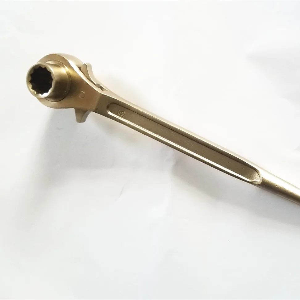 
AlCu 22*24mm ratchet wrench AlBr non sparking tools 