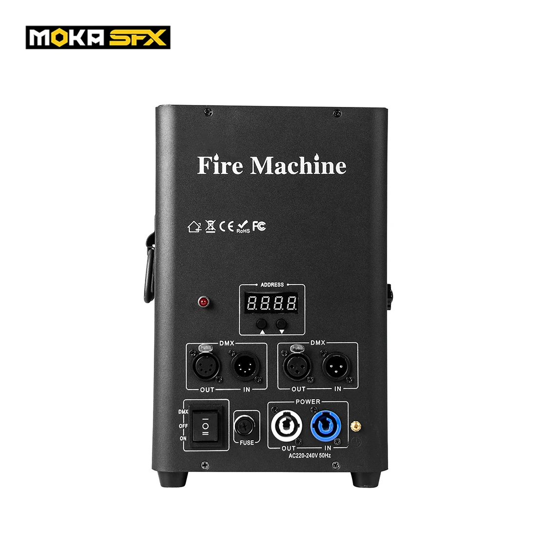 MOKA H-E01 Flame Projector Fire Machine Stage Special Effect For DJ Party Wedding