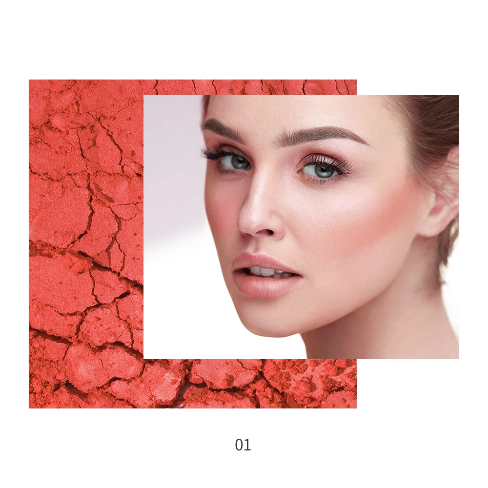 matte blush vegan creamy blush powder private label custom packaging